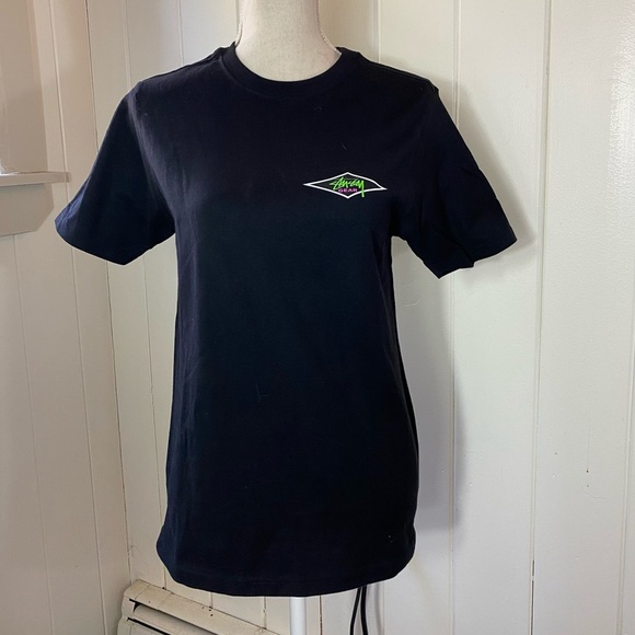 Women’s Stussy Black Tee Shirt - Picture 1 of 5